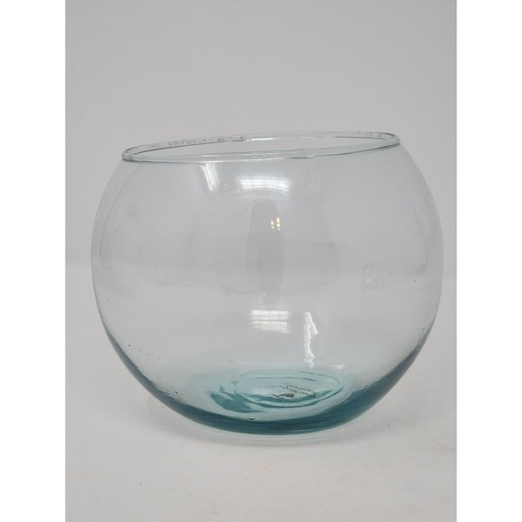 Vintage Syndicate Home & Garden Made‎ In Mexico Bowl With Blue Tint - Picture 3 of 8